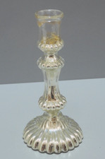 -JOLI ANCIEN BOUGEOIR en VERRE