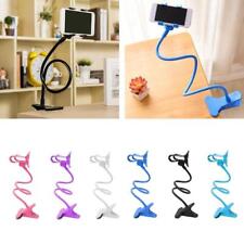 Support de téléphone portable flexible à clip 360° pour lit paresseux, support =