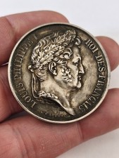 Médaille Argent Massif Louis