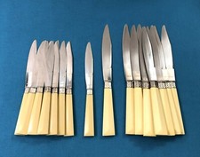 12 grand couteau + 12 entremet