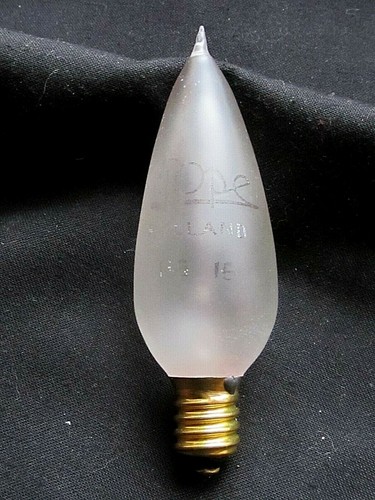 Ancienne ampoule marqué pope - ancienne, "pope