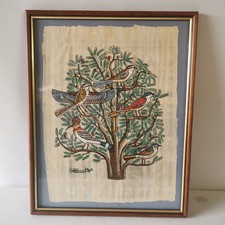 Papyrus Égyptien L'arbre Aux