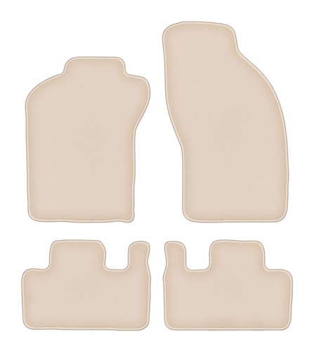 Tapis sol velours beige - sol, en