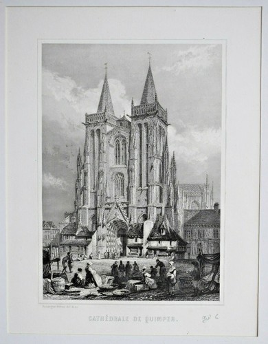 Cathedrale quimper bretagne - cathedrale,