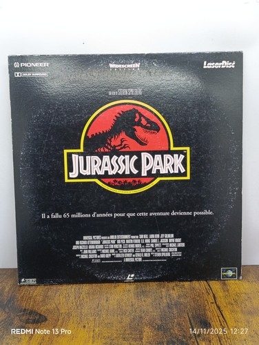 Laserdisc jurassic park - laserdisc,