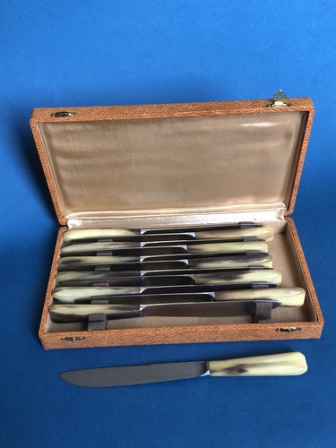 Coffret ancien 40s couteaux - ancien,