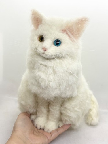 Poupée art figurine - figurine, chat