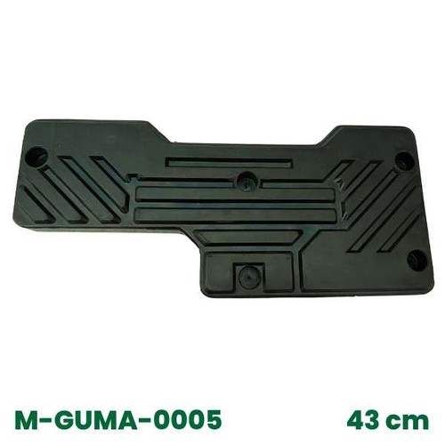 Plaque caoutchouc pour - plaque,