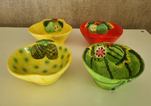 Lot coupelles vintage - lot,