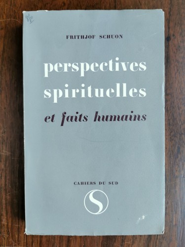 Perspectives spirituelles - , et