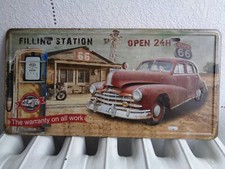 TOLE METAL VOITURE AMERICAINE