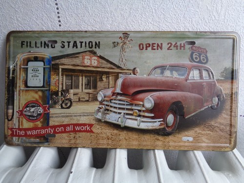 Tole metal voiture americaine - voiture,