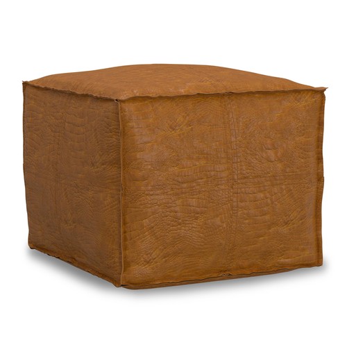 Simplihome brody square pouf - square,