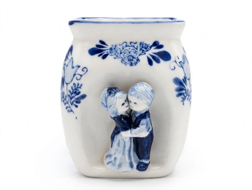 Vase porcelaine delft - vase,