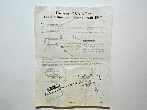 Dinky toys 887 notice - toys,