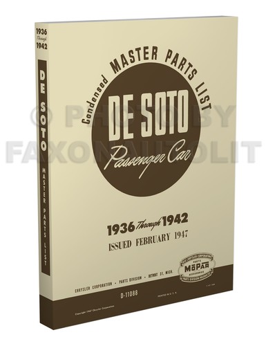 Livre pièces desoto - livre,
