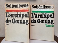 L'archipel du Goulag Tome 1 et 2 . Alexandre Soljénitsyne . Seuil 1974