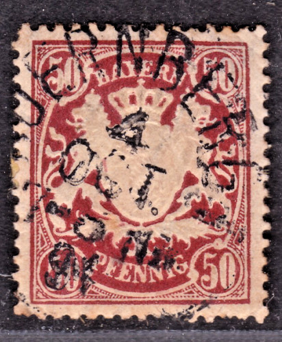 Timbre 1888 1904 allemagne - 1888-1904,