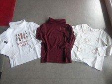 Lot 3 sous-pulls fille Tape à