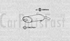 EXPG6001 Échappement Arrière