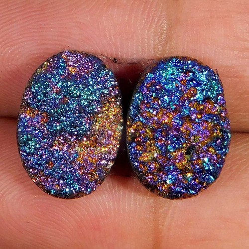00cts paire de - de, pierres