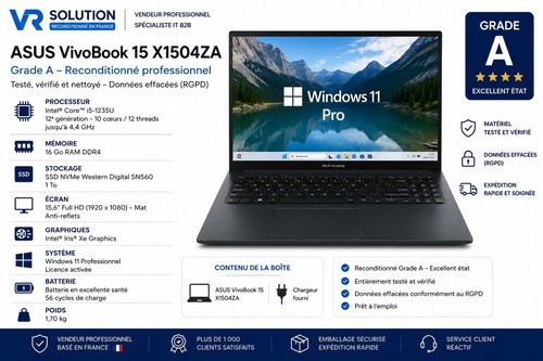 Asus vivobook x1504za - 15,