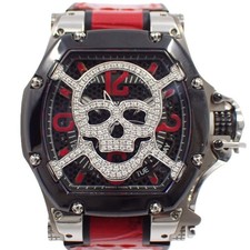 Aquanautic King Tonneau Automatique Homme Montre Jour Date Cadran Noir