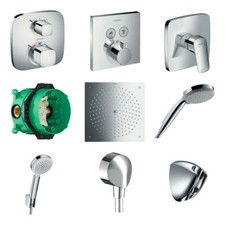 Hansgrohe Douche Pluie Logis Système de Douche Complet Ibox Set Flush Séléction