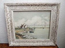 Rare Tableau peinture Marine