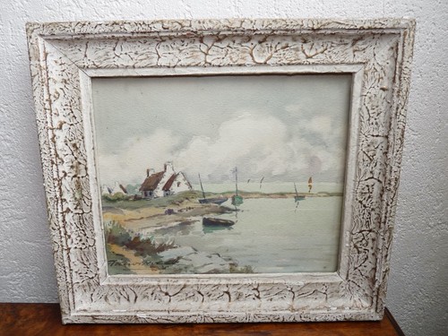 Rare tableau peinture - tableau, marine