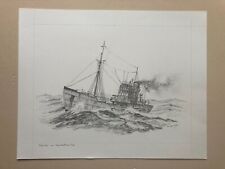 Trawler De Navire Dans