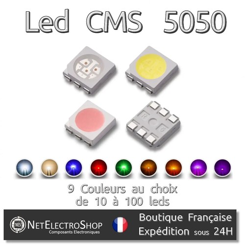 Leds cms smd 5050 haute - leds,