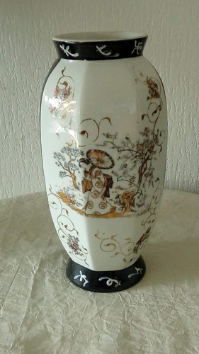 Vase porcelaine couleuvre - vase,