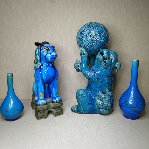 Vintage four chinese porcelain - four,