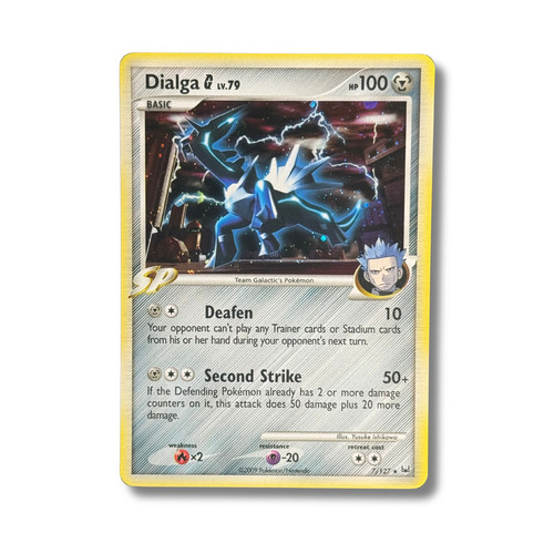 Pokemon card dialga holo - ,