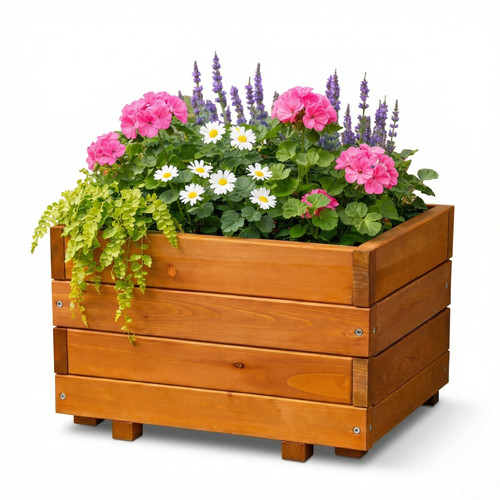 Ivoq jardinière carrée - jardinière, en