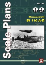 Plans à l'échelle n° 44 - Messerschmitt Bf 110 AD