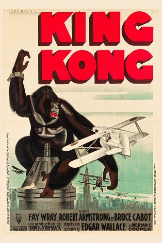 King kong film rzfi poster - king,
