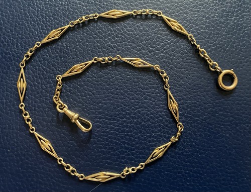 Ancienne chaine montre or - ancienne, de