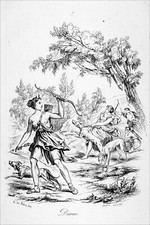 LA DÉESSE DIANE à la CHASSE