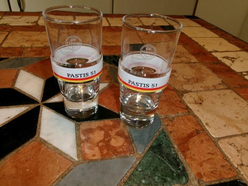 Lot verres pastis - verres, 51
