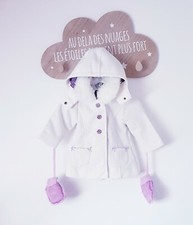 ? Manteau caban avec moufles - Prémaman/TCF - 9 mois ?