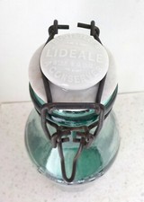 BOUTEILLE de CONSERVE en Verre & Porcelaine L’IDÉALE - 24,5 cm de haut 1l