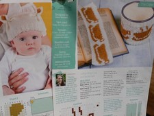 Chapeau et marque-page/tasse oreilles ours en peluche bébé motif tricot confortable