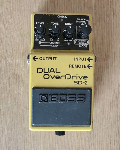 Pédale effets guitare boss - d'effets,