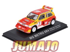 RCA146 voiture 1/43 IXO Altaya Rallye : MG METRO 6R4 #7 D.Auriol