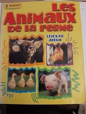 les animaux de la ferme de 2002 - lot de 10 Images Panini à Choisir