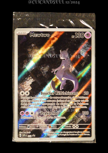 Carte pokémon mewtwo - carte,