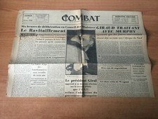 Journal COMBAT n� 524 : Giraud traitant avec Murphy, six heures de d�li
