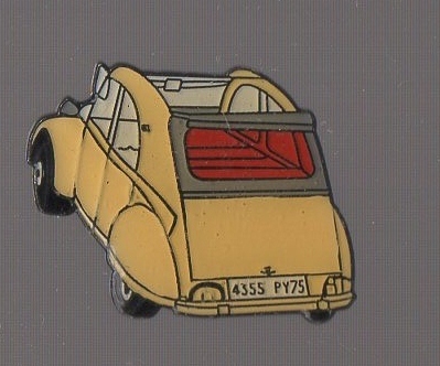 Pin voiture citroen - pin's, cv